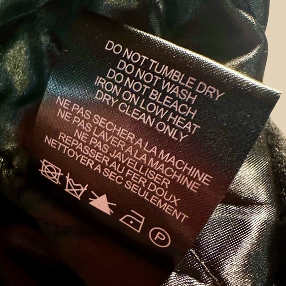 NWT Members Only Fur Collar Black Wool-Blend Double-Breasted Pea Coat Sz Small - Picture 11 of 15